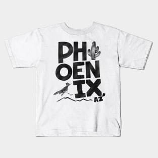 Phoenix Vintage Type Kids T-Shirt